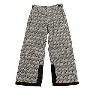 Obermeyer Snowboard Pants, Mini Check, 12